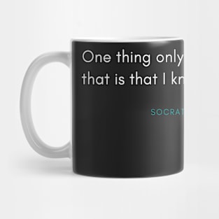 Socrates Quote Mug